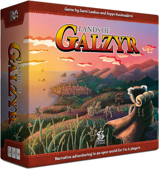 Land of Galzyr, Lands of Galzyr Brettspiel, Tiercharakter Brettspiel, Abenteuer Brettspiel,