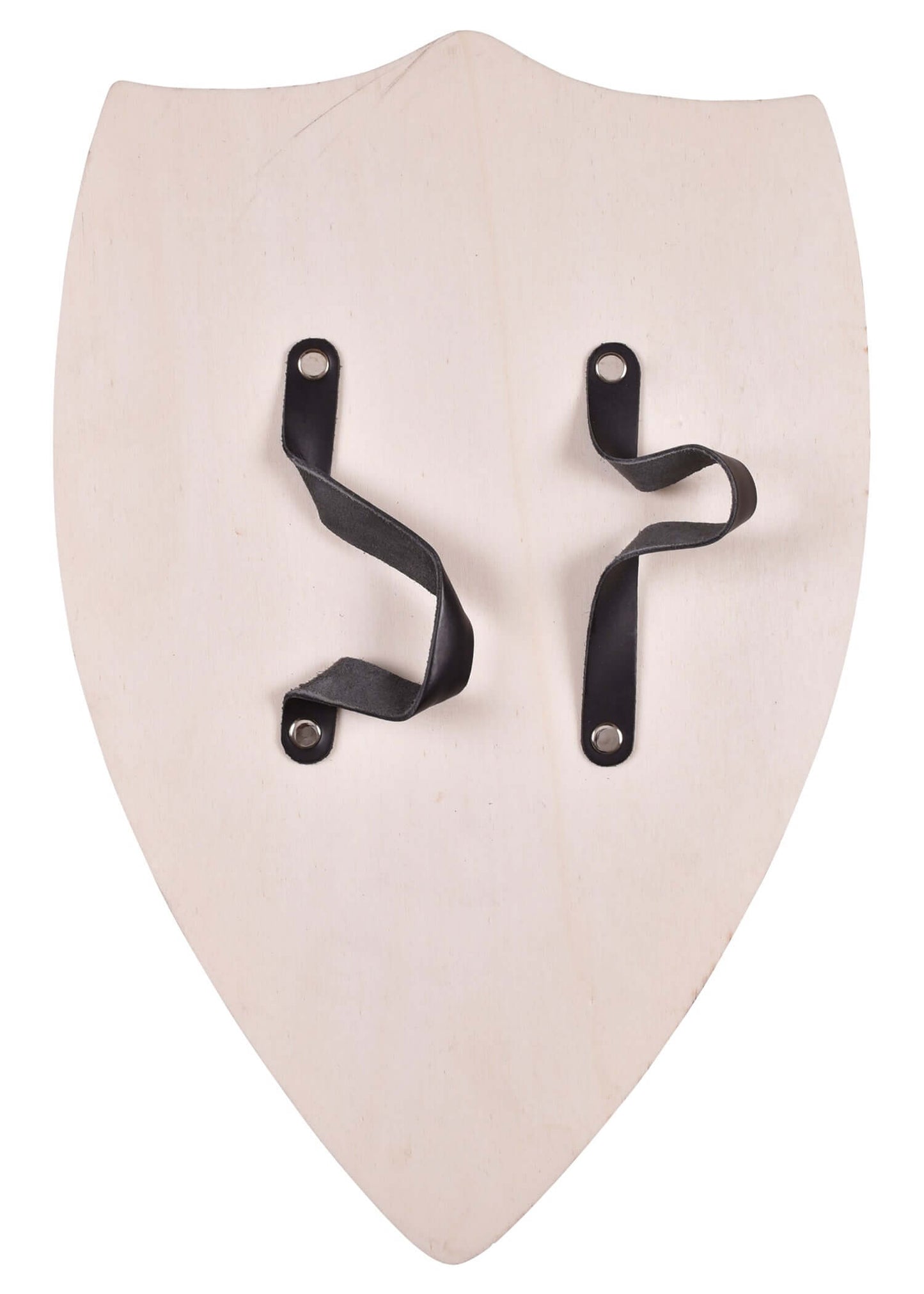 KINDER TEMPELRITTER-SCHILD aus Holz mit Halteriemen, ideal für abenteuerliche Ritterspiele.