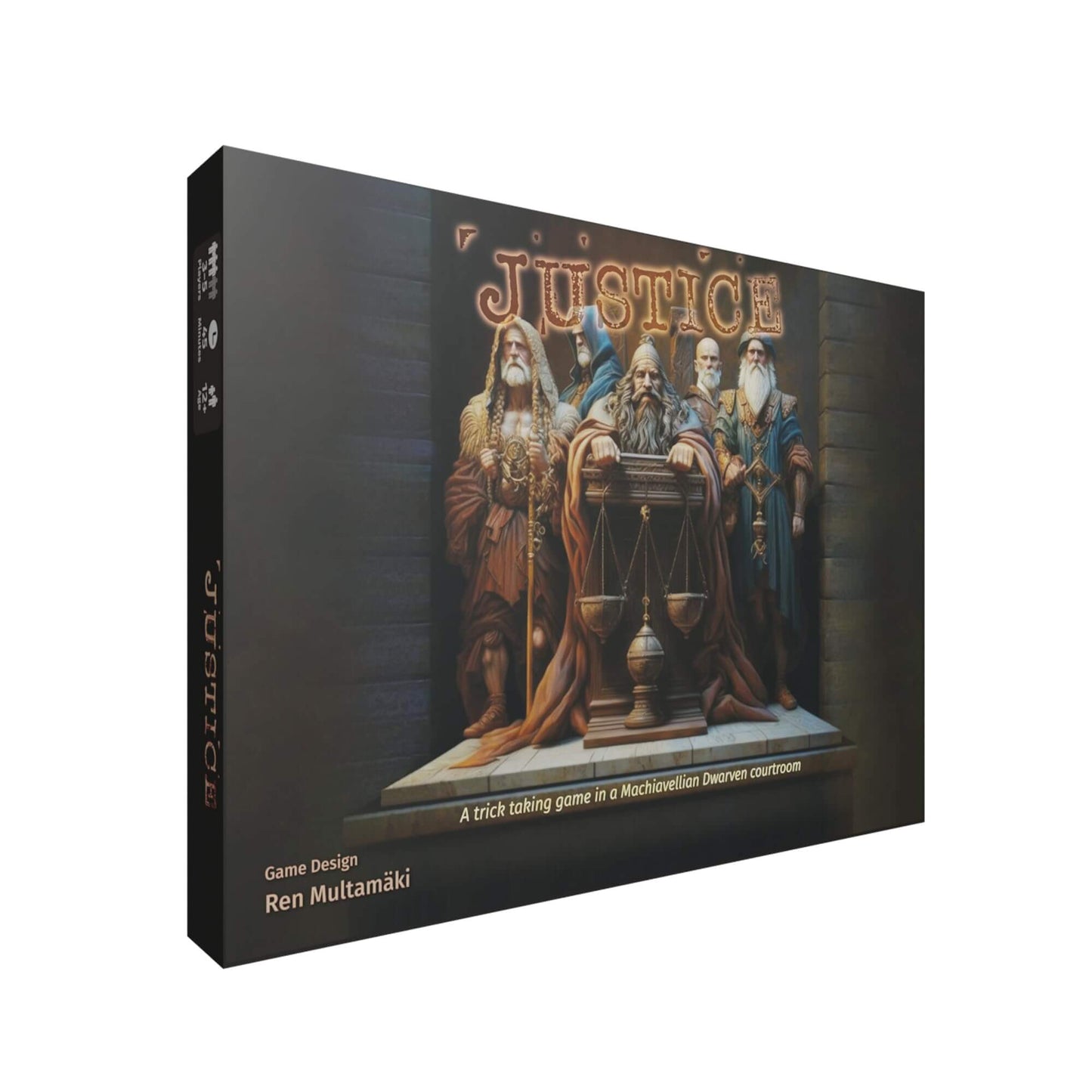 JUSTICE BOARD GAME | FANTASY CARD GAME, STRATEGY AND BLUFF | EN/DE - Game On Board