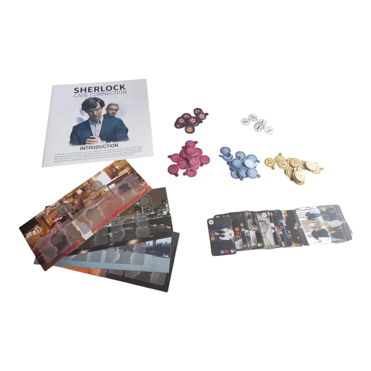 SHERLOCK: CASE CONNECTION | CRIME AND DEDUCTION GAME FOR FAMILIES - Game On Board