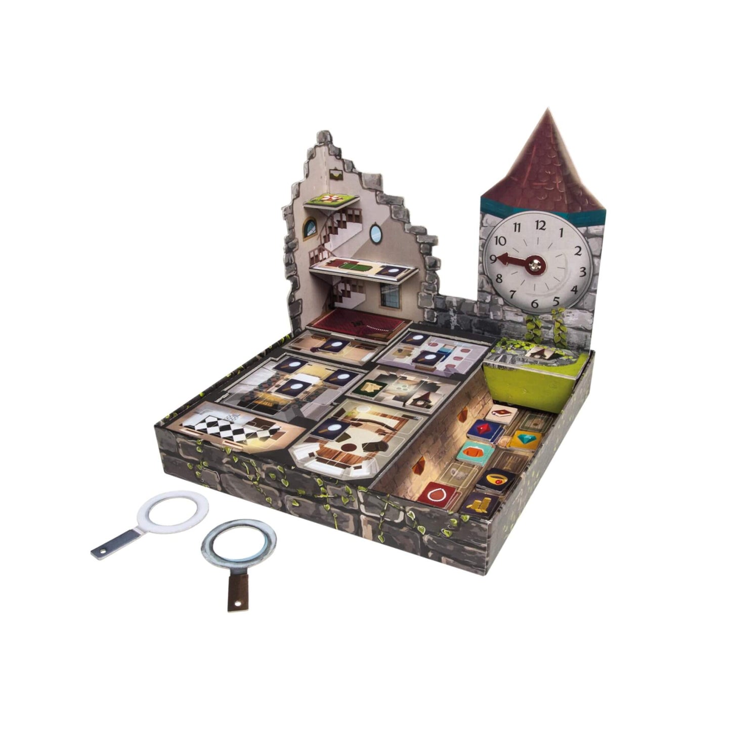 THE SECRET PASSAGE - COOPERATIVE INVESTIGATIVE ADVENTURE FOR FAMILIES | MULTILINGUAL: EN/DE/FR/NL - Game On Board