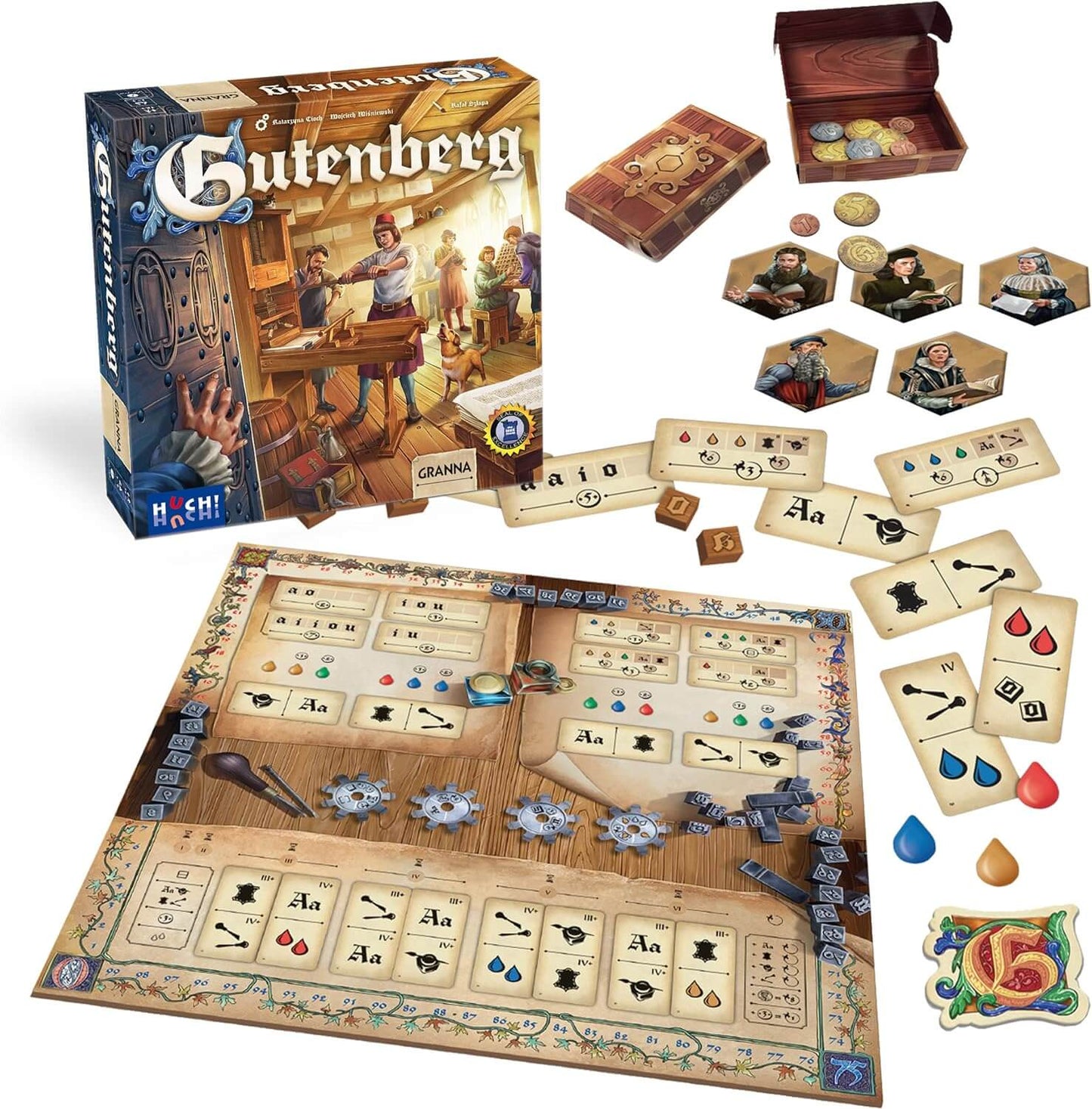 GUTENBERG | ENGLISH/POLISH EDITION - Game On Board