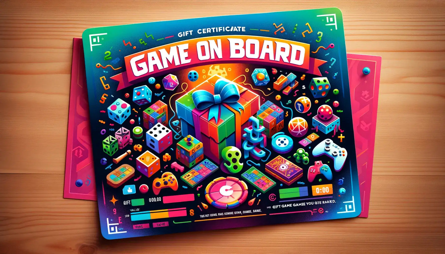 GIFT CARD - Game On Board