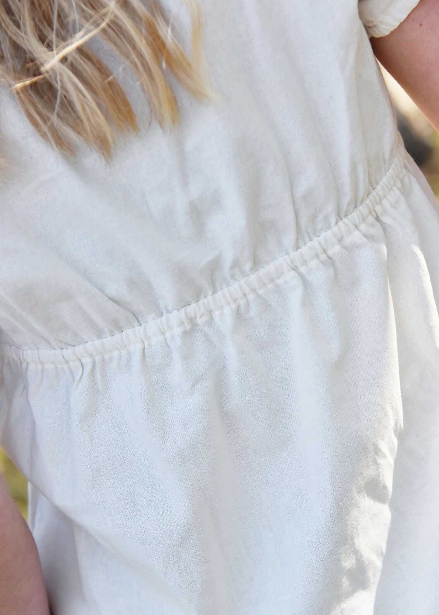 MEDIEVAL SHORT-SLEEVED BLOUSE FOR LARP - WHITE - Game On Board