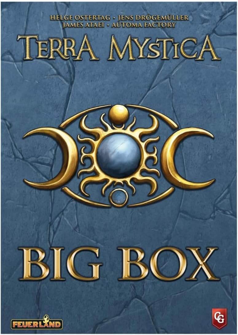 Terra Mystica Big Box Brettspiel – Strategisches Spiel für 1-5 Spieler mit einzigartigen Fraktionen und Erweiterungen.