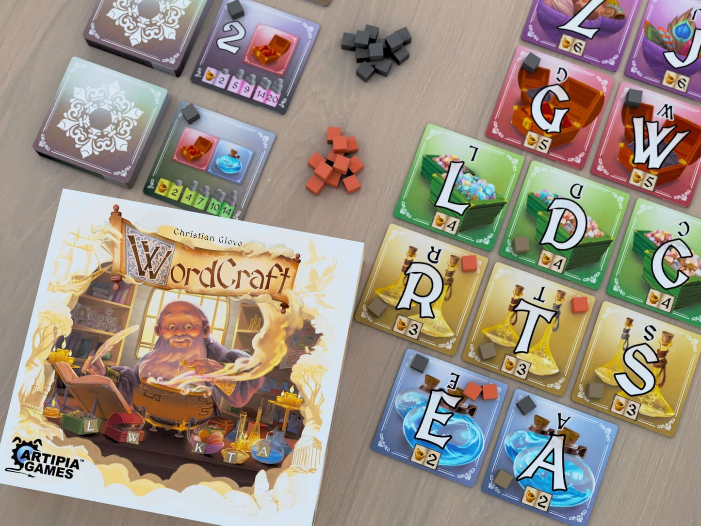 ✨ WORDCRAFT: A MAGICAL GAME OF WORDS AND WISDOM - Game On Board