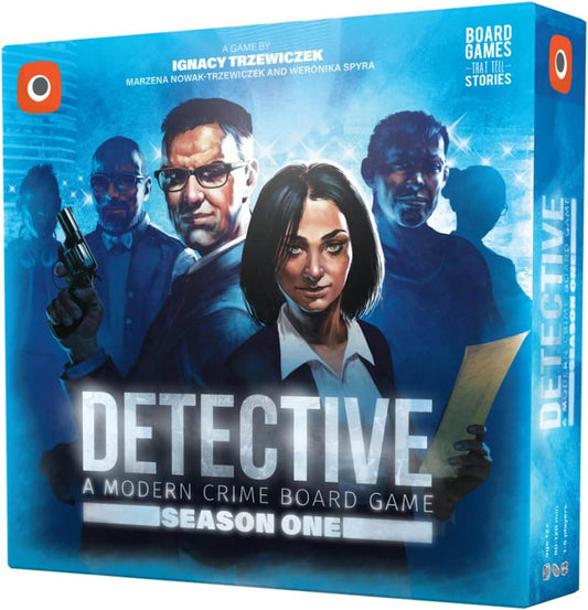 DETECTIVE: SEASON ONE – SOLVE THRILLING CRIMINAL CASES IN THIS COOPERATIVE INVESTIGATIVE GAME | EN - Game On Board