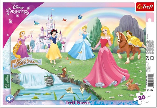 30-PIECE PUZZLE | DISNEY PRINCESSES - Game On Board