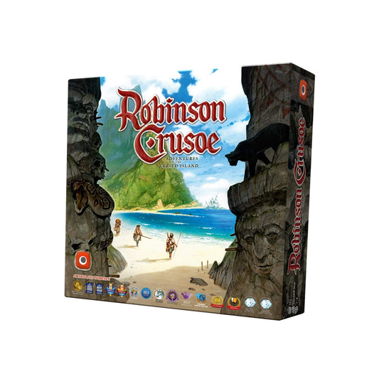 ROBINSON CRUSOE BOARD GAME - COOPERATIVE STRATEGIC SURVIVAL AND EXPLORATION | 1-4 PLAYERS | EN - Game On Board