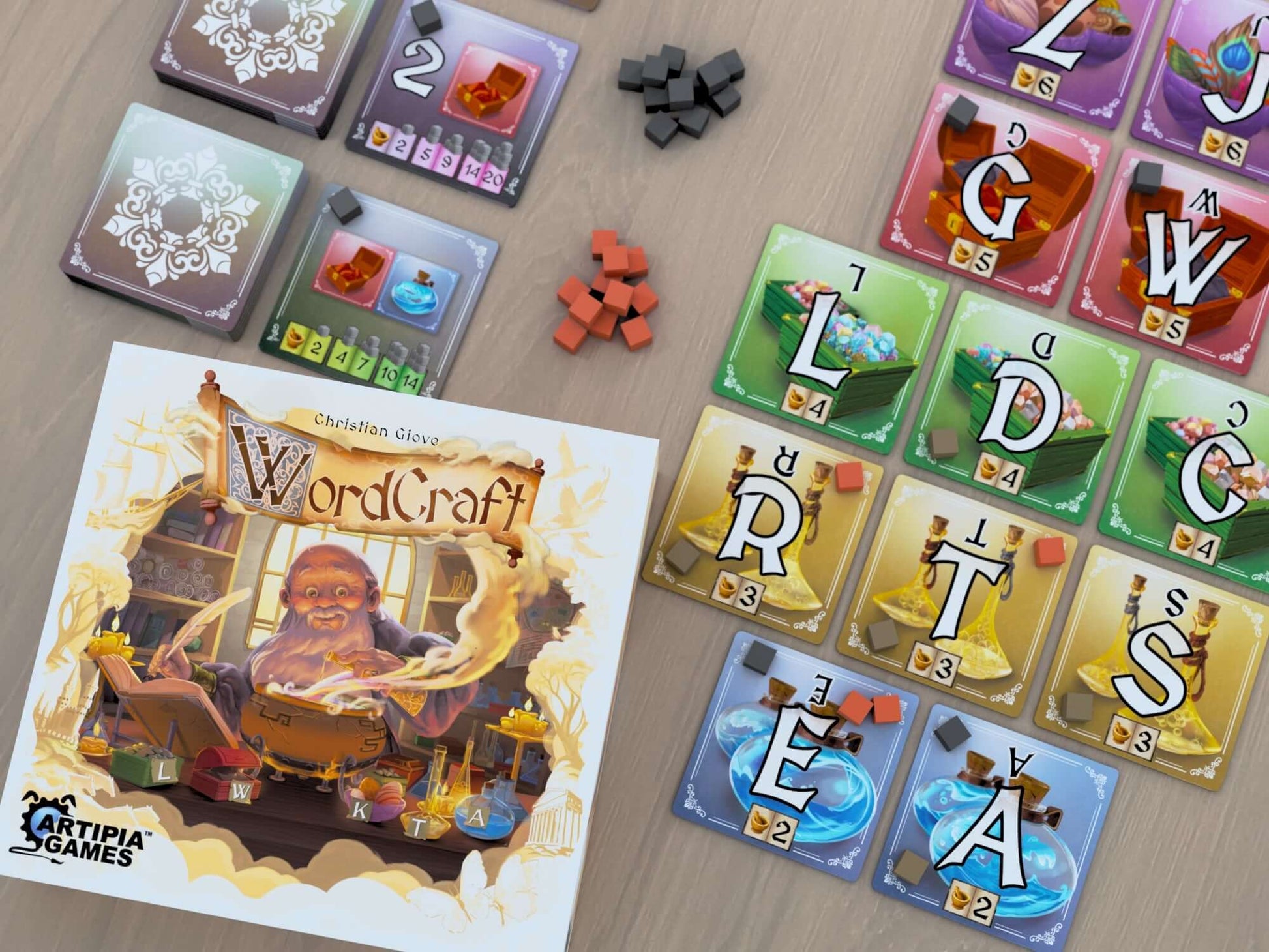 ✨ WORDCRAFT: A MAGICAL GAME OF WORDS AND WISDOM - Game On Board